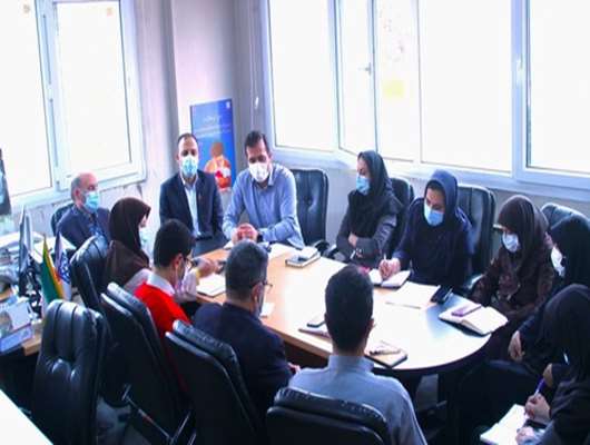 برگزاری جلسه کمیته آنفلوآنزا در شبکه بهداشت و درمان اسلامشهر